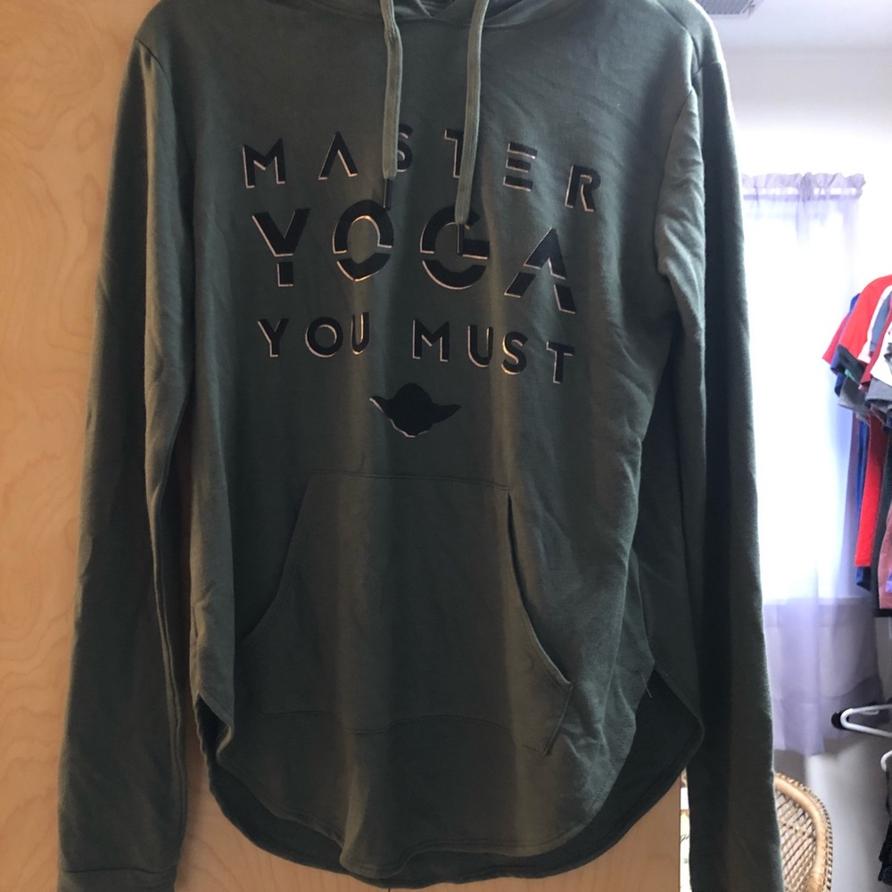 Her Universe “Master Yoga, You Must” yoga hoodie